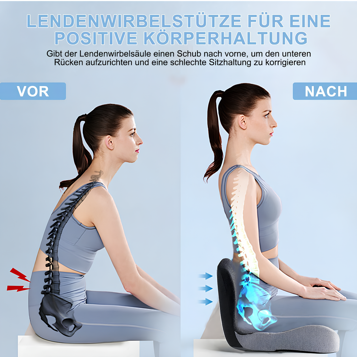 Situra Comfortseat - Orthopädisches Sitzkissen